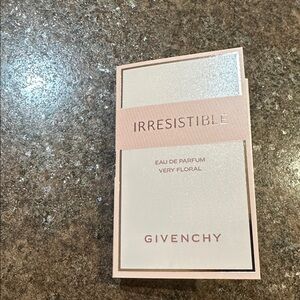 - 5/$25.00 Givenchy Irresistible Sample perfume 1ml spray ladies